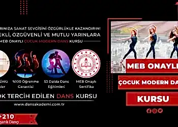 Çocuk Modern Dans Kursu Fiyatları – Erken Kayıtta %50 İndirim