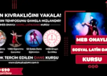 Sosyal Latin İleri Seviye Dans Kursu Fiyatları – Erken Kayıtta %50 İndirim