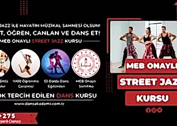 Street Jazz Kursu Fiyatları – Erken Kayıtta %50 İndirim